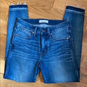 Madewell 9” High Rise Skinny